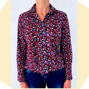 Floral button up Shirt
